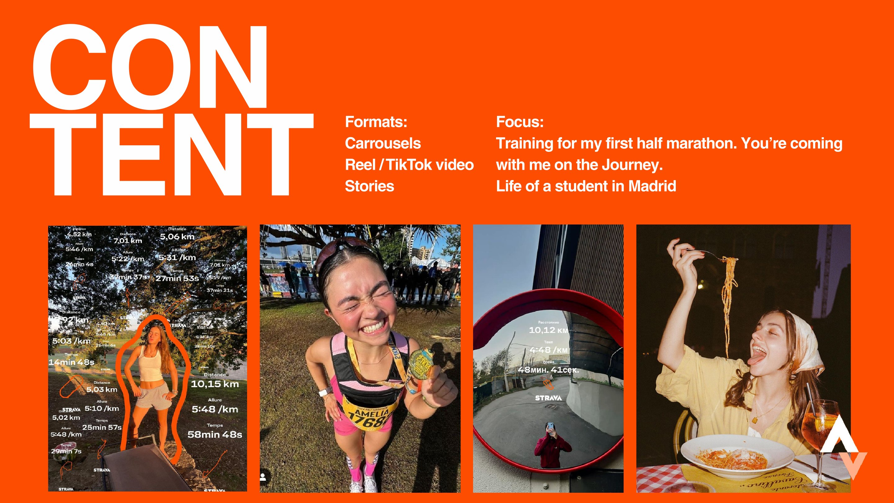 Strava Slide 10: Creative Assets